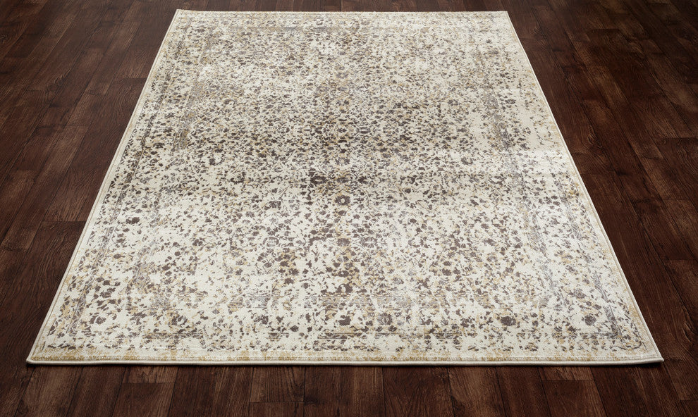 Karelia Inheritance Area Rug, Beige, 6'7"x9'6"