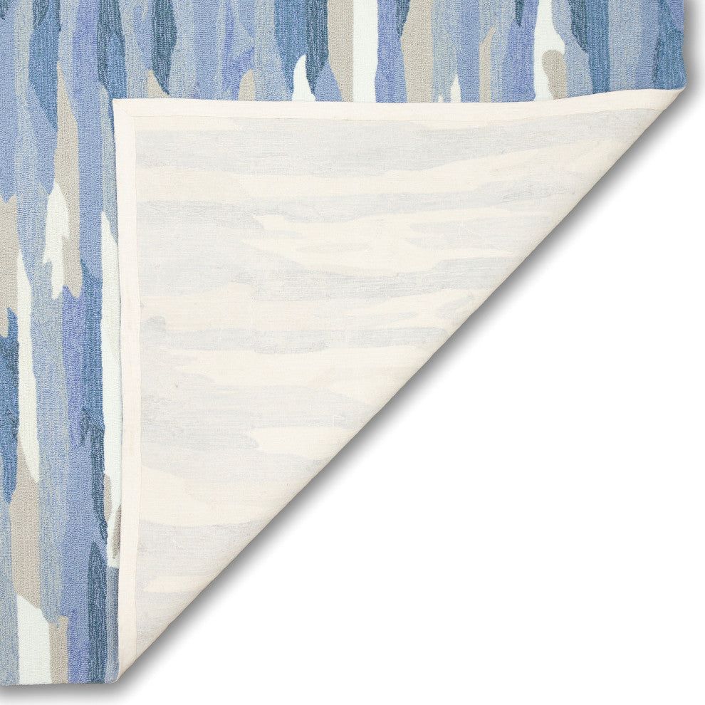 Capri Cloud Indoor/Outdoor Rug Soft Blue 2'x5'