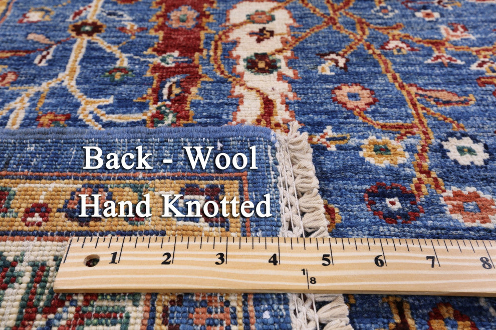 Persian Ziegler Handmade Wool Rug 5' 0" X 6' 8" Q7738