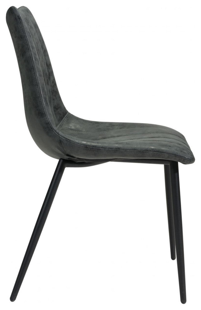 Norwich Dining Chair, Set of 2 Vintage Black