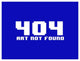 "Virtual Messages in the Real World - 404 Rectangle Blue" Paper Art, 18"x14"