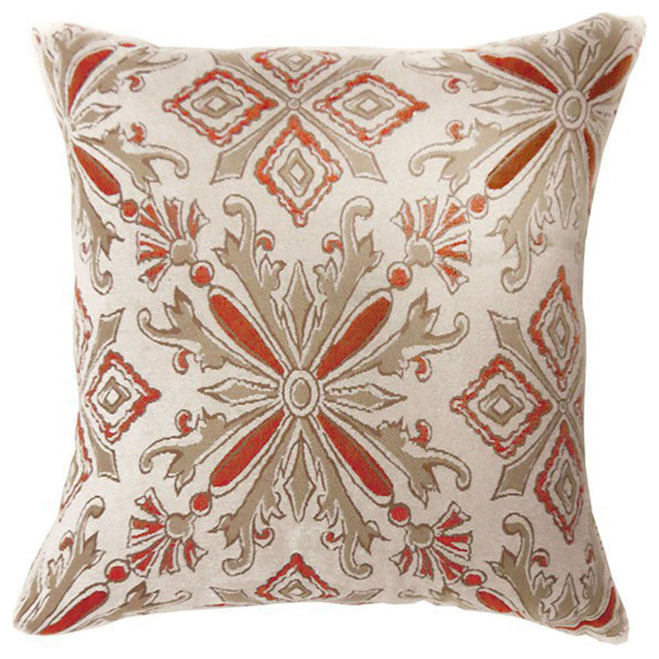 Benzara BM131609 Contemporary Small Pillow With fabric, Set of 2