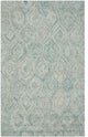 Safavieh Ikat Ikt631A Ivory, Sea Blue Area Rug