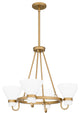 Quoizel MGD5025NWS 4-Light Chandelier, Marigold