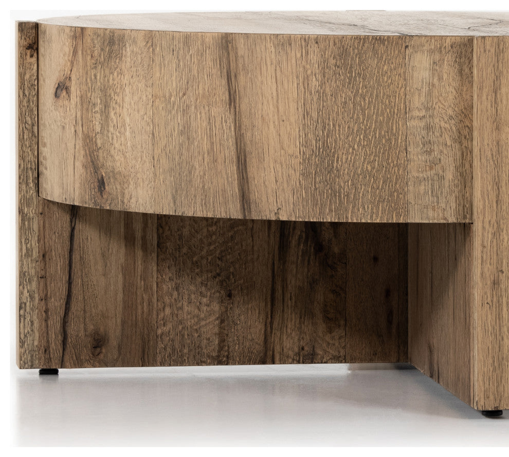 Bingham Coffee Table, Rustic Oak Veneer