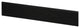 RYVYR GSS210BK Glass Side Splash - Black