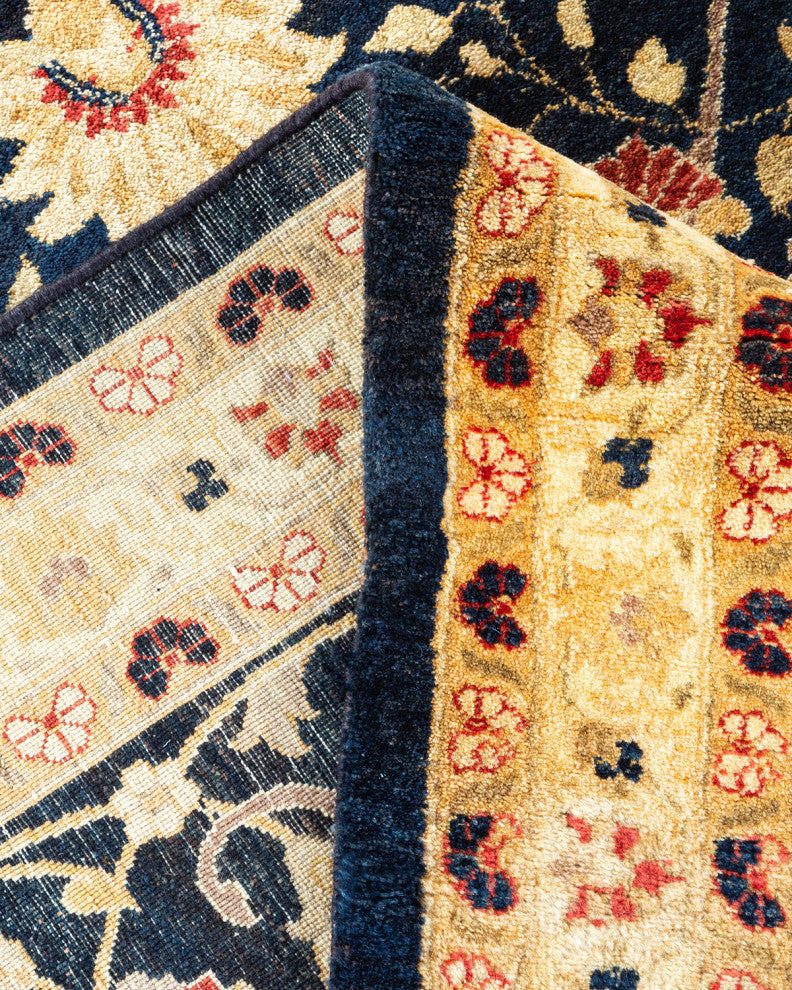 MOGUL, Hand Knotted Area Rug 12' 2" X 9' 2"