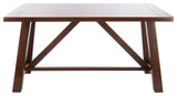 Safavieh Ainslee Rectangle Dining Table, Brown