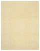 Rug N Carpet - Handwoven Oriental 9' 1" x 11' 11" Decorative Yellow Oushak Rug