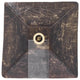 Foil Undertone Glass Vessel Sink, Gold