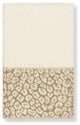 Linum Home Textiles Turkish Cotton Spots Embellished Hand Towel, Cream
