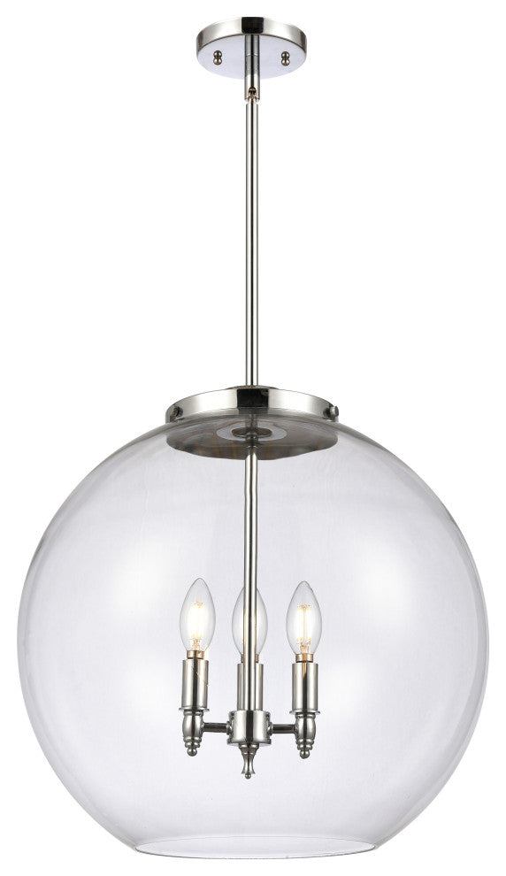 INNOVATIONS 221-3S-PC-G122-18 3-Light Pendant Polished Chrome