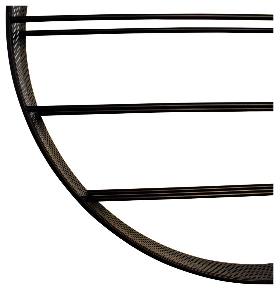 Industrial Tannin Wine Rack - Black