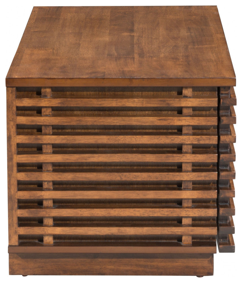 Linea Narrow Entertainment Stand Walnut