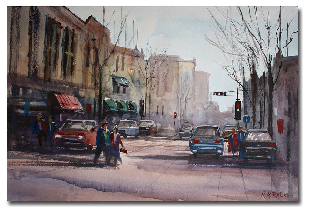 ''Another Day in Fond du Lac'' Canvas Art by Ryan Radke