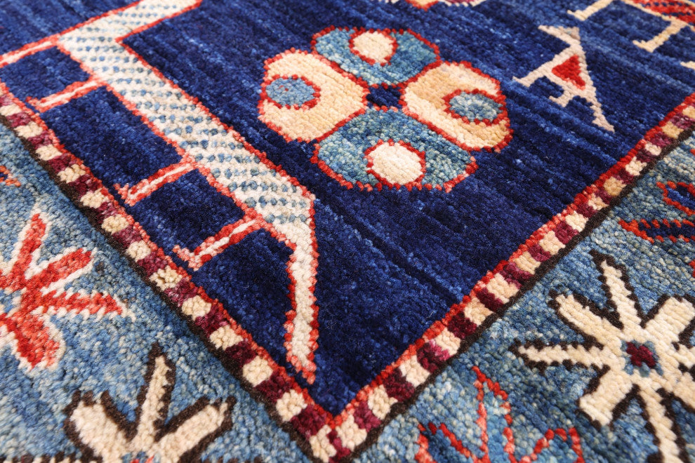 6' 0" X 9' 0" Hand Knotted Persian Fine Serapi Rug - Q12448