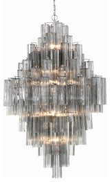 Crystorama Lighting Group ADD-319-SM Addis 20 Light 31"W Crystal - Polished
