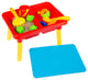 Water or Sand Sensory Table with Lid and Toys by Hey! Play!
