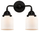 Small Bell Bath Vanity Light, Matte Black, Matte White, Matte White