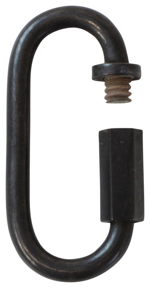 Quick Link Chain Connectors, 2 Pack, Oil Bronzed Black, 8 Gauge