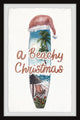 "Christmas on the Beach" Framed Painting Print, 12x18