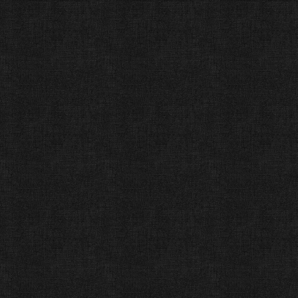 Tufted Sloped Wingback Bed, Nail Trim, Zuma Caviar, Queen