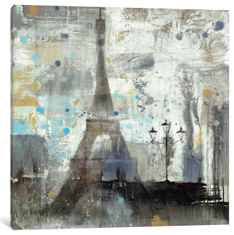 "Eiffel Tower Neutral" by Albena Hristova, 26x26x1.5