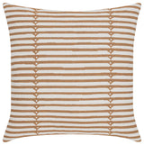 Sincerity Caramel Indoor/Outdoor Performance Pillow, 20"x20"