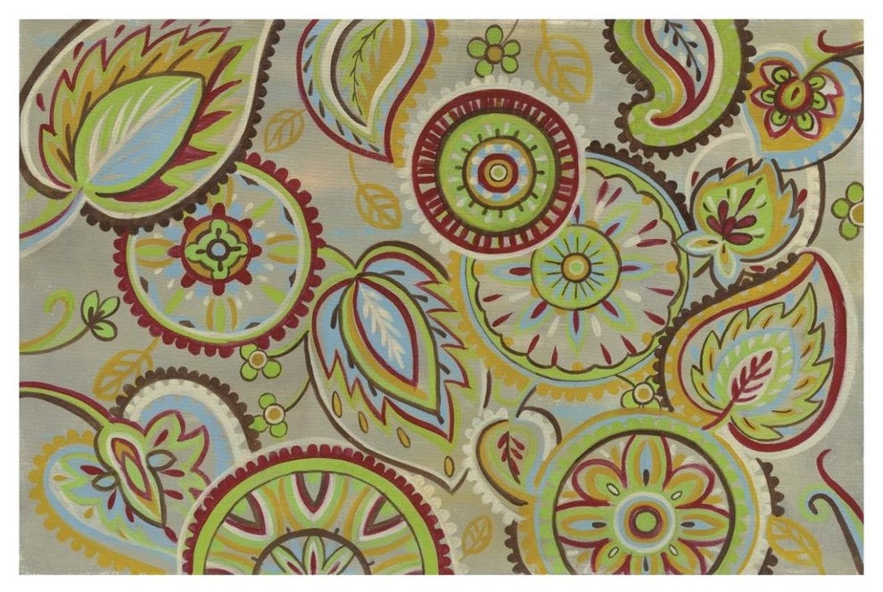 "Elegant Mandalas" Digital Paper Print by Silvia Vassileva, 62"x42"