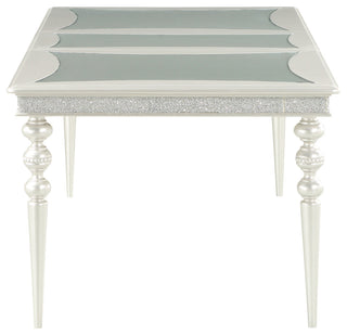ACME Maverick Dining Table, Platinum