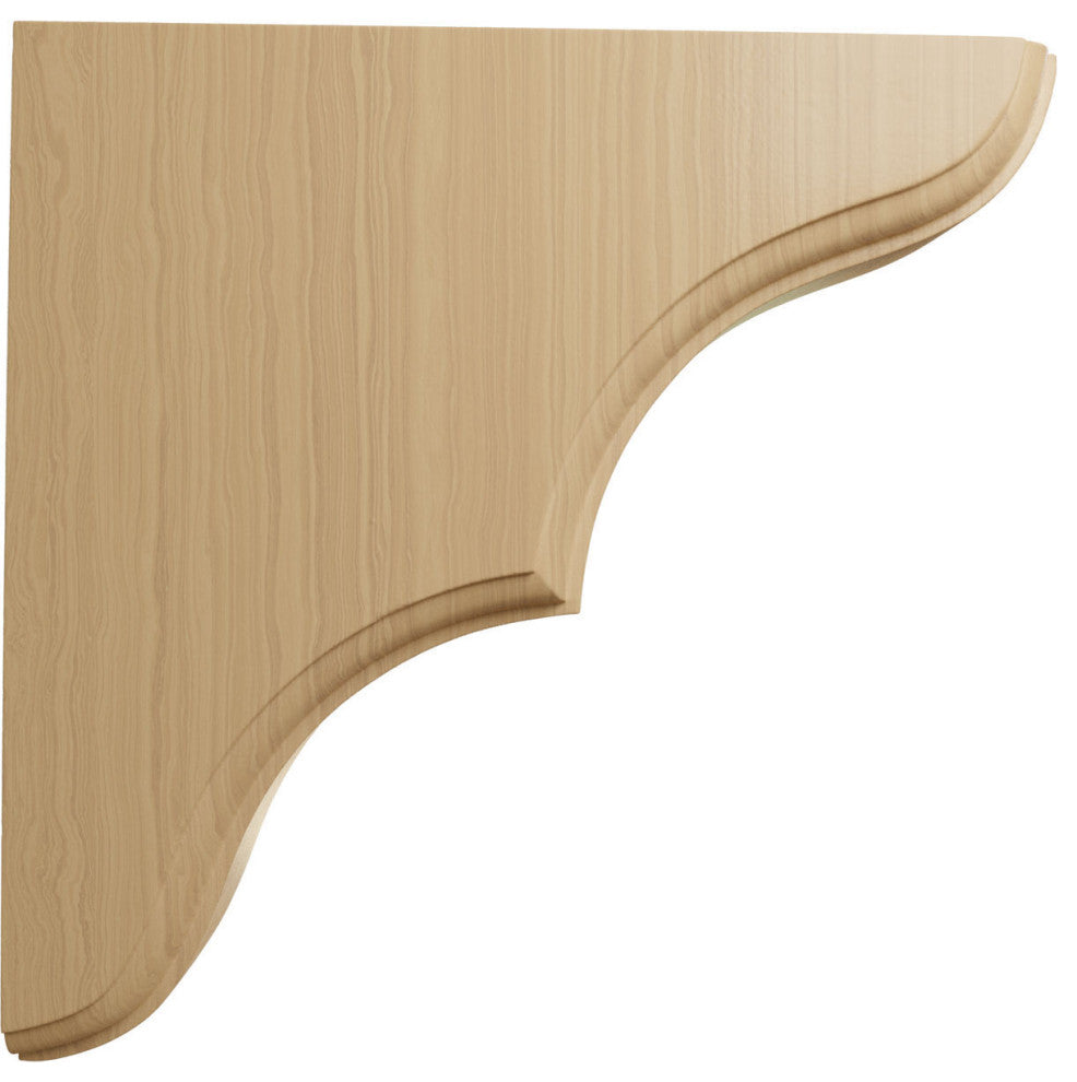 1 3/4"W x 7 1/2"D x 7 1/2"H Stratford Wood Bracket, Cherry