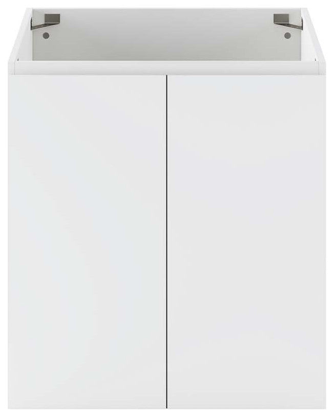 Vitality 24" Wall-Mount Bathroom Vanity, White