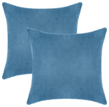 A1HC Throw Pillow Insert, Down Alternative Fill, Set of 2, Navy Blue, 20"x20"