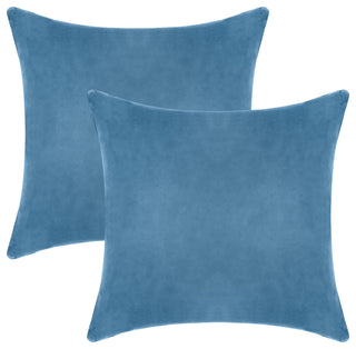 A1HC Throw Pillow Insert, Down Alternative Fill, Set of 2, Navy Blue, 20"x20"