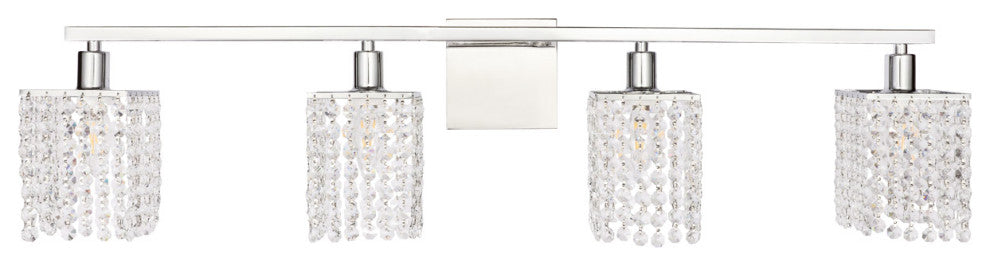 Elegant Lighting Phineas Four Light Wall Sconce LD7013C
