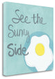 "Sunny I" By Linda Woods, Giclee Print on Gallery Wrap Canvas, Ready to Hang