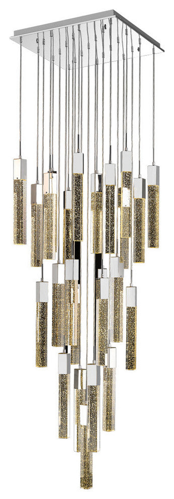 Avenue Lighting Glacier Avenue 25 Light Pendant HF1904-25-GL-CH