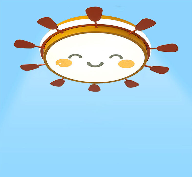 Crissier | Creative LED Smile Sun Ceiling Lamp for Kids room