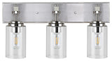 Safavieh Warley Wall Sconce Nickel/Clear