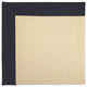 Zoe-Beach Sisal Machine Tufted Rectangle Rug, Dark Navy, 2'6"x8' Runner