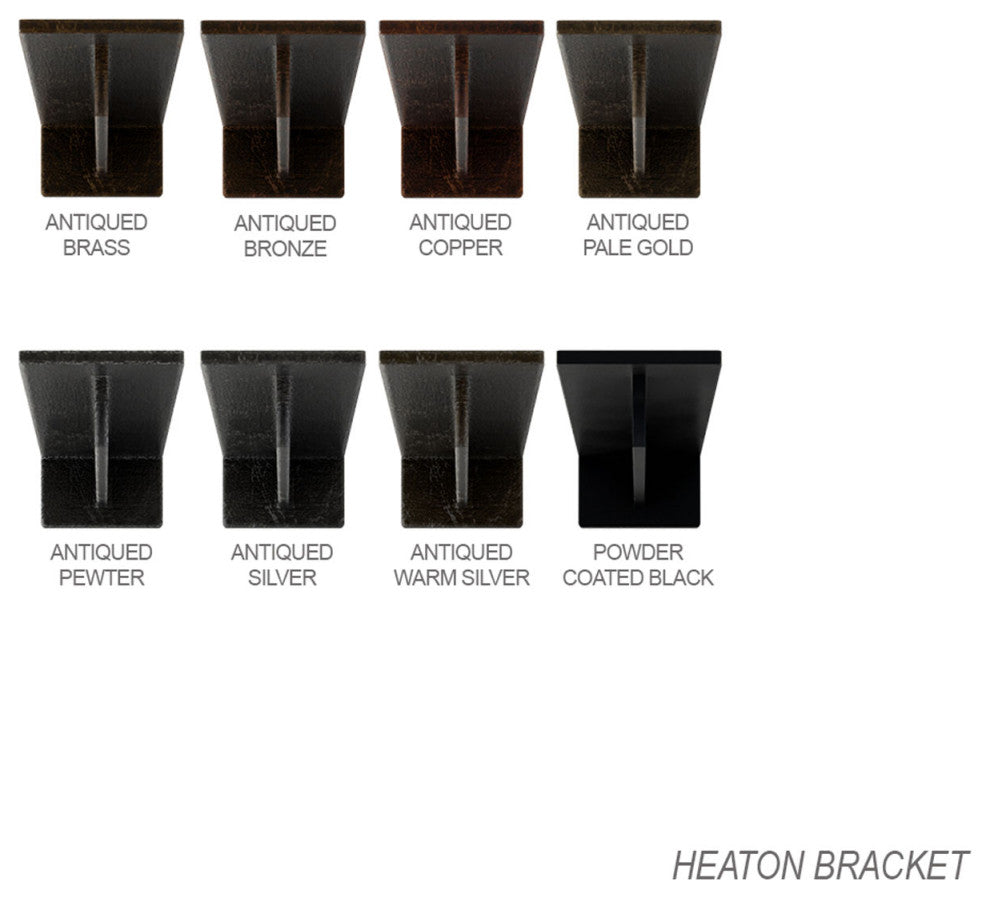 Heaton Hidden Support Steel Bracket w/ 6" Support Depth