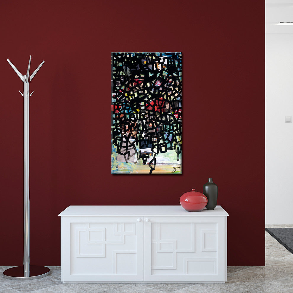 Transit NYC, Canvas Wall Art, 24"x12"