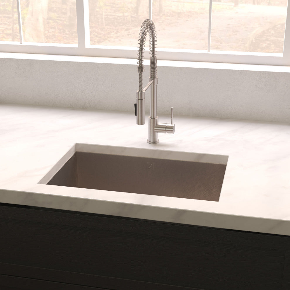 ZLINE 36" Meribel Undermount Kitchen Sink Fingerprint Resistant Stainless Steel