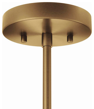 Rekindle 8-Light Chandelier, Satin Brass
