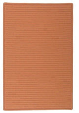 Simply Home Solid H073 Rust Indoor/Outdoor Area Rug, Rectangular 8'x11'
