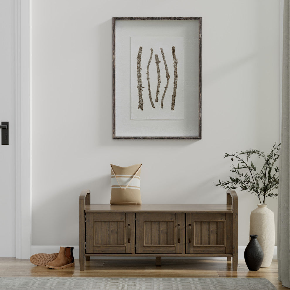 Lev Entryway Storage Bench