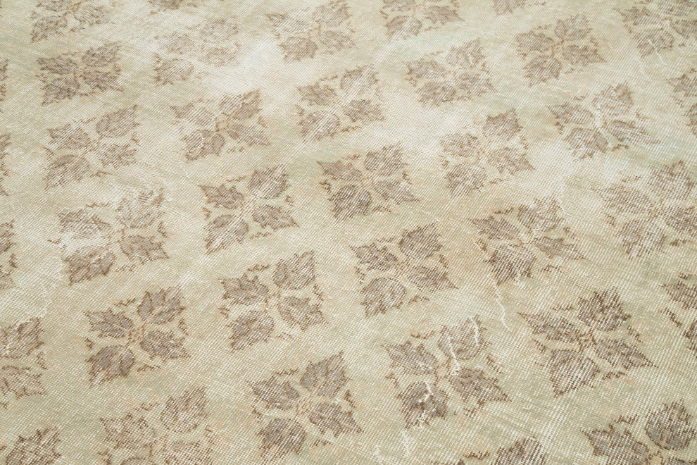 Rug N Carpet - Handwoven Anatolian 6' 6'' x 8' 11'' Decorative Vintage Rug