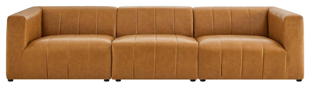 Bartlett Vegan Leather 3-Piece Sofa