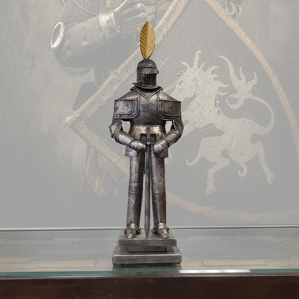 Metal Decorative Handmade Medieval Armor Suit |Metal Sculpture