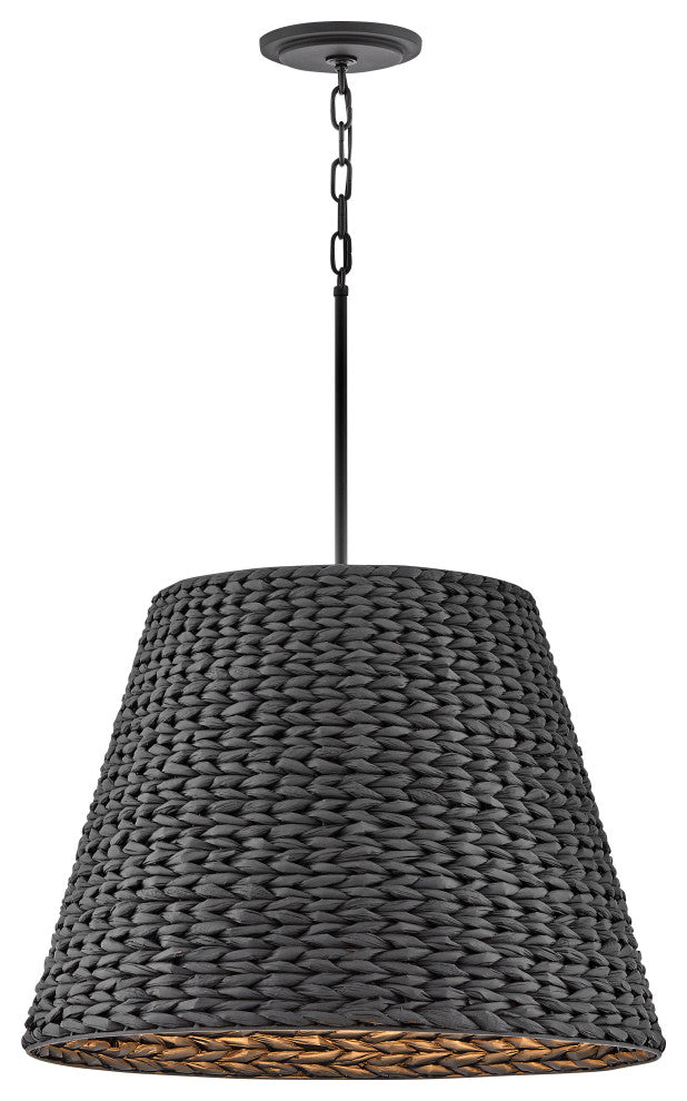 Hinkley Seabrook Medium Chandelier, Black